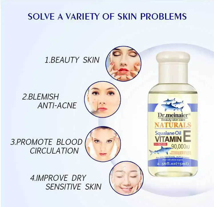 Vitamin E Whitening Face Essence Oil – 75ml