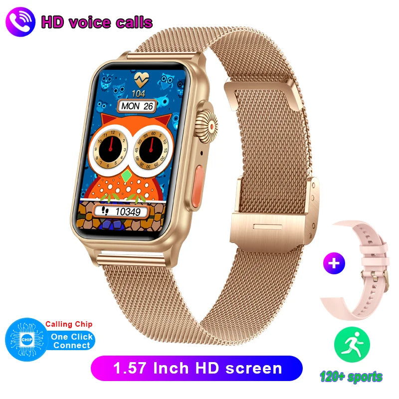 2023 Bluetooth Call Smartwatch with AI Voice & Fitness Tracker