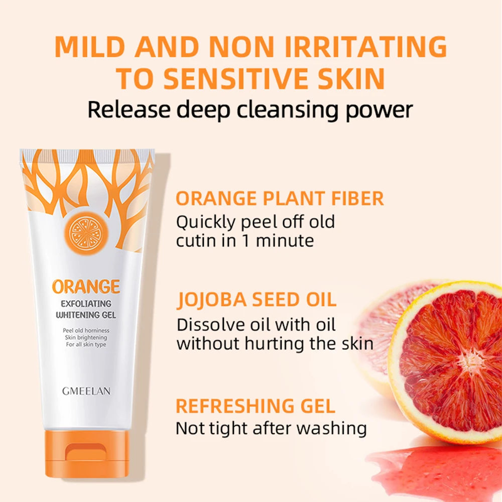 Orange Exfoliating Gel – Brightening & Peeling Moisturizer (50g)