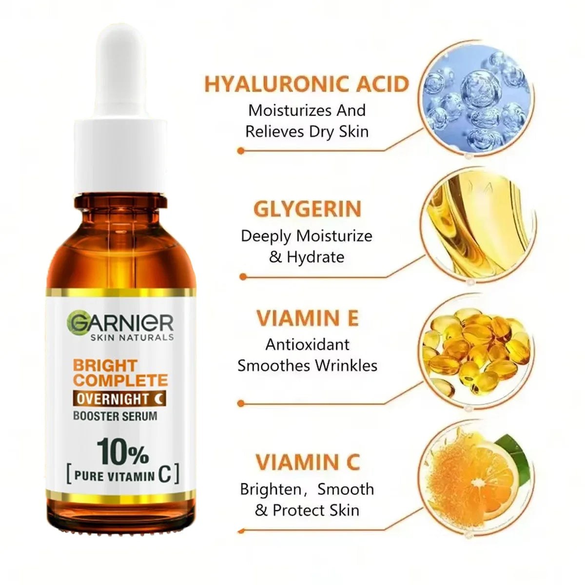 Vitamin C Whitening Serum for Face – Pore Shrink & Blackhead Removal