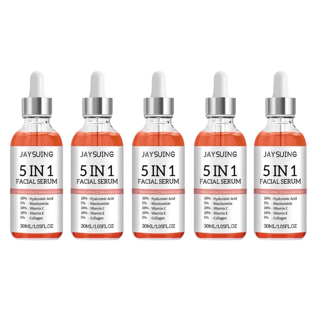 5-in-1 Hyaluronic Acid Vitamin C Collagen Face Serum