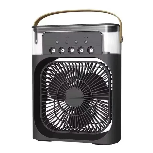 3-in-1 Portable Air Cooler & Humidifier with LED Light