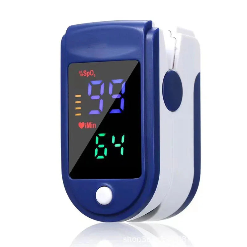 Pulse Oximeter Finger Clip – SpO₂ & Heart Rate Monitor