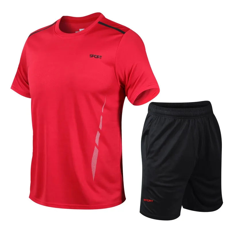 CHRLCK Men’s Quick-Dry Running & Outdoor Sports Set