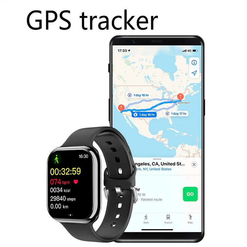IW10 Series Smartwatch with GPS & Bluetooth Call for Android/iOS