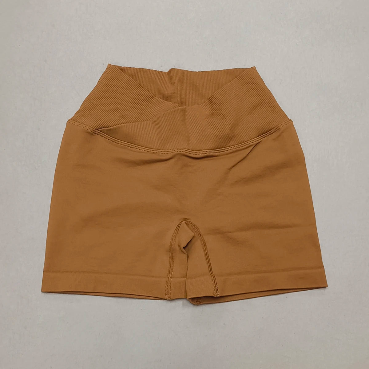 Crossover Waist Women’s Yoga Gym Shorts