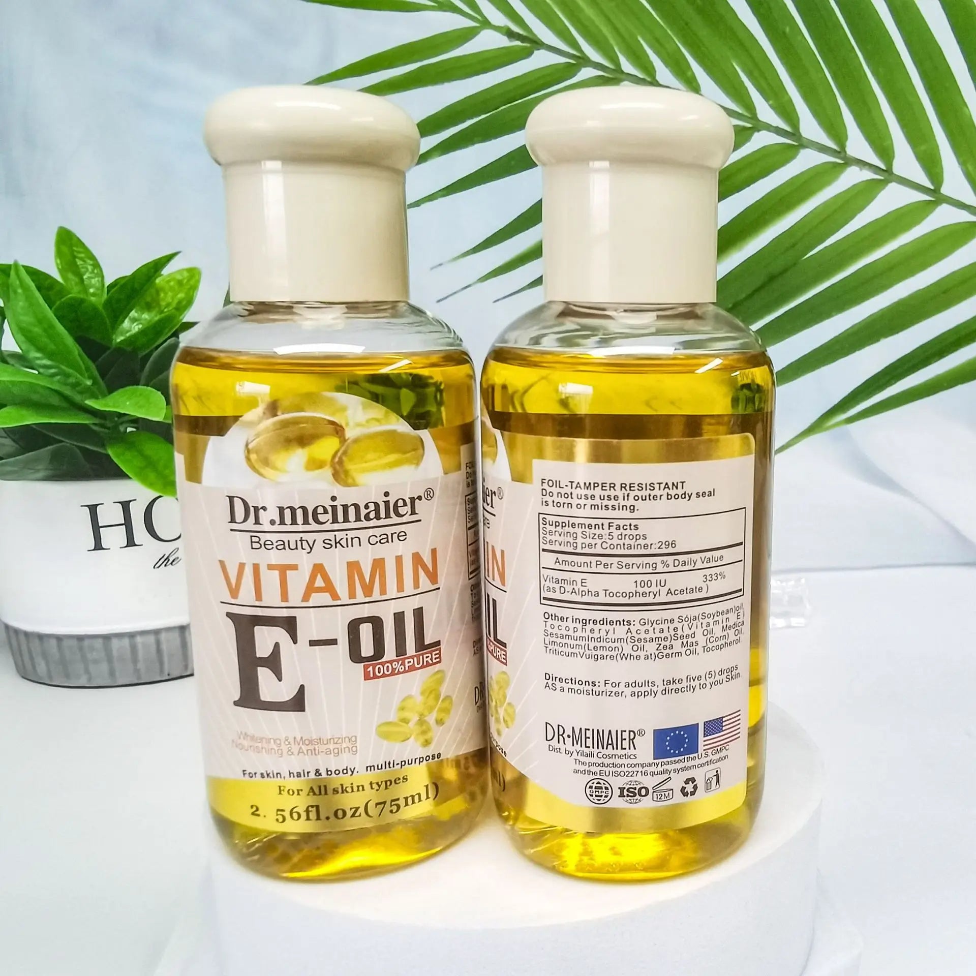 Vitamin E Whitening Face Essence Oil – 75ml