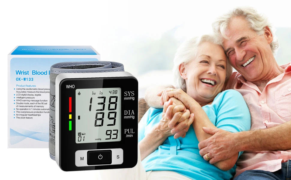Digital Wrist Blood Pressure Monitor with High Accuracy