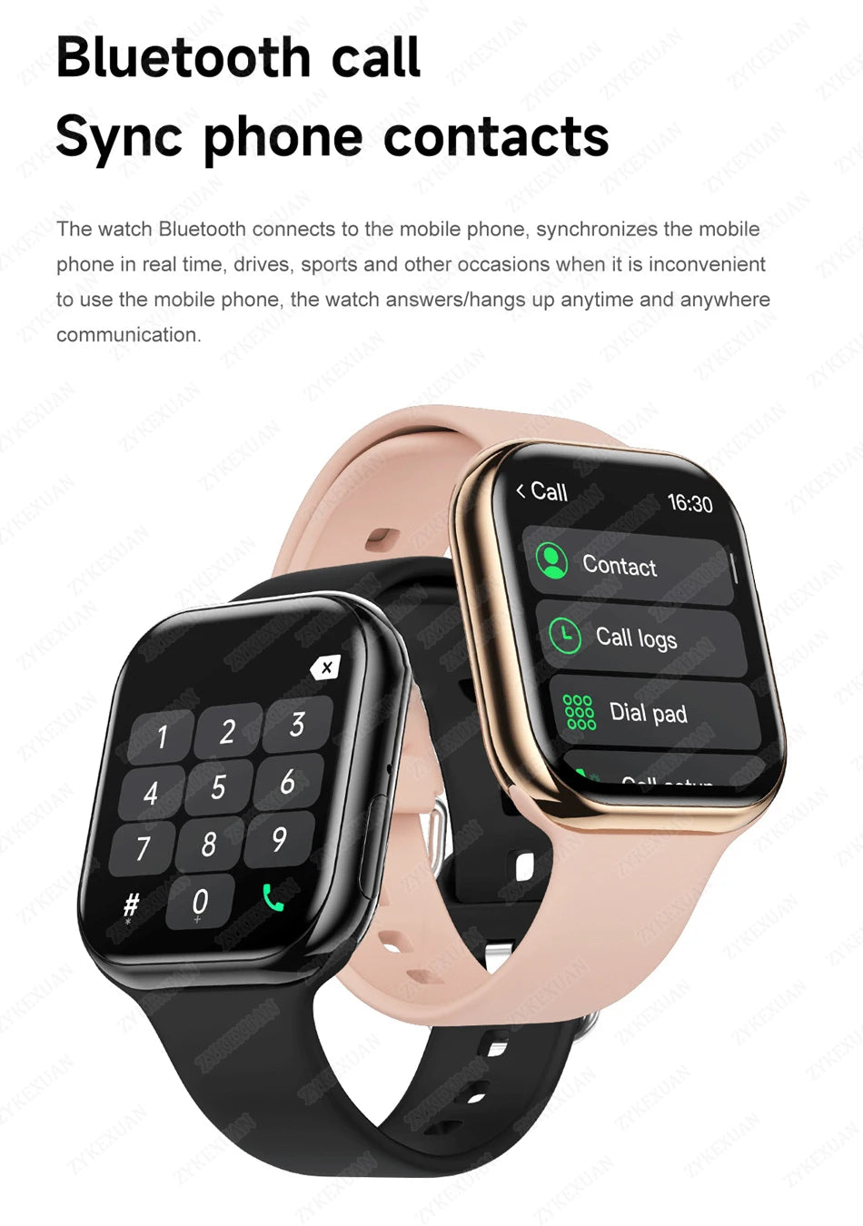 IW10 Series Smartwatch with GPS & Bluetooth Call for Android/iOS