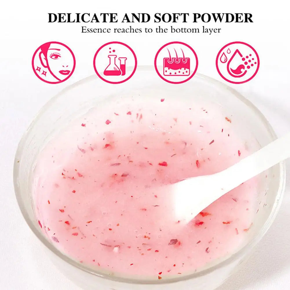 Professional Rose Hydro Jelly Peel-Off Face Mask Powder