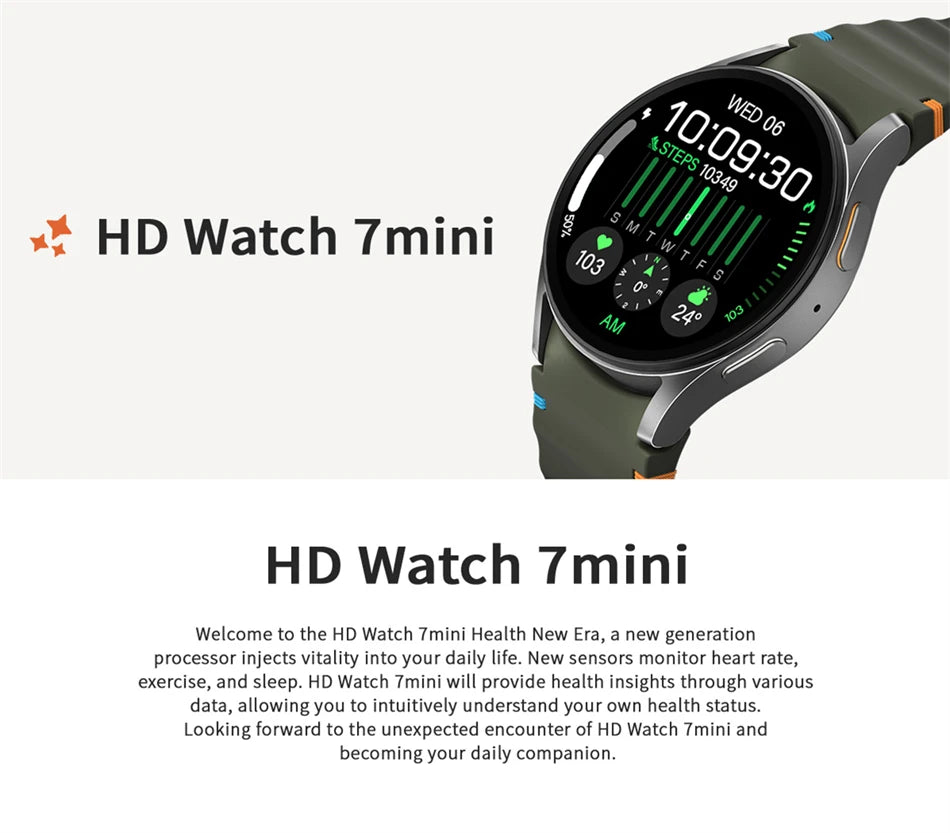 Galaxy Watch 7 Smartwatch with AMOLED Screen & Bluetooth Call