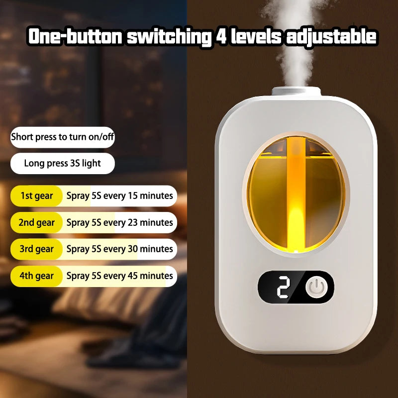Automatic Aromatherapy Diffuser – Essential Oil & Air Freshener Dispenser