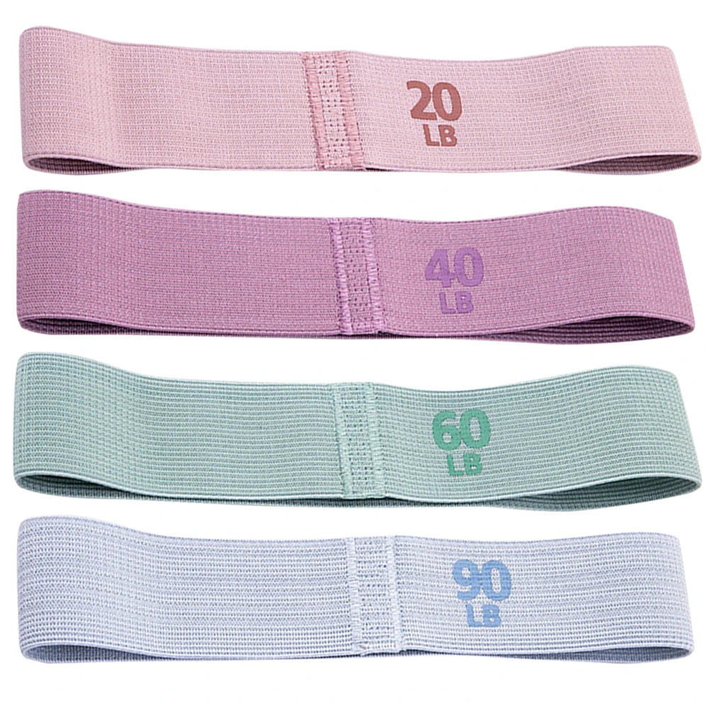 Leg & Glute Resistance Loop Bands – Elastic Booty Workout Sett