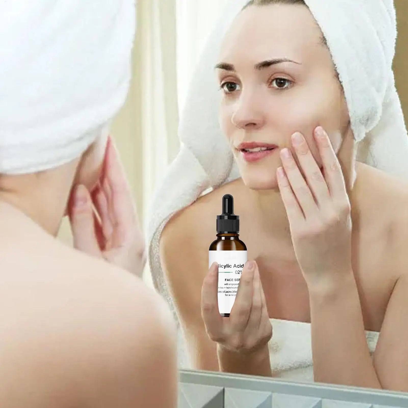 Salicylic Acid Pore Shrink Face Serum for Oil Control & Anti-Wrinkle