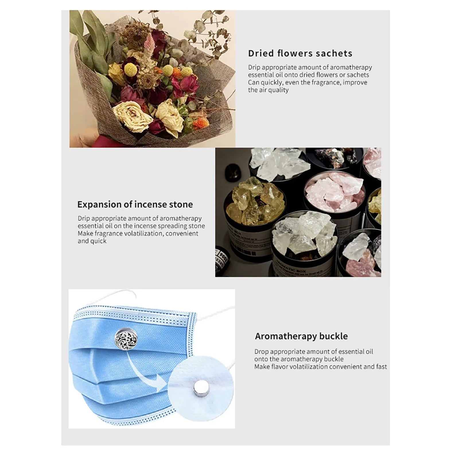 Flower & Fruit Essential Oil – Water-Soluble Aromatherapy for Diffusers