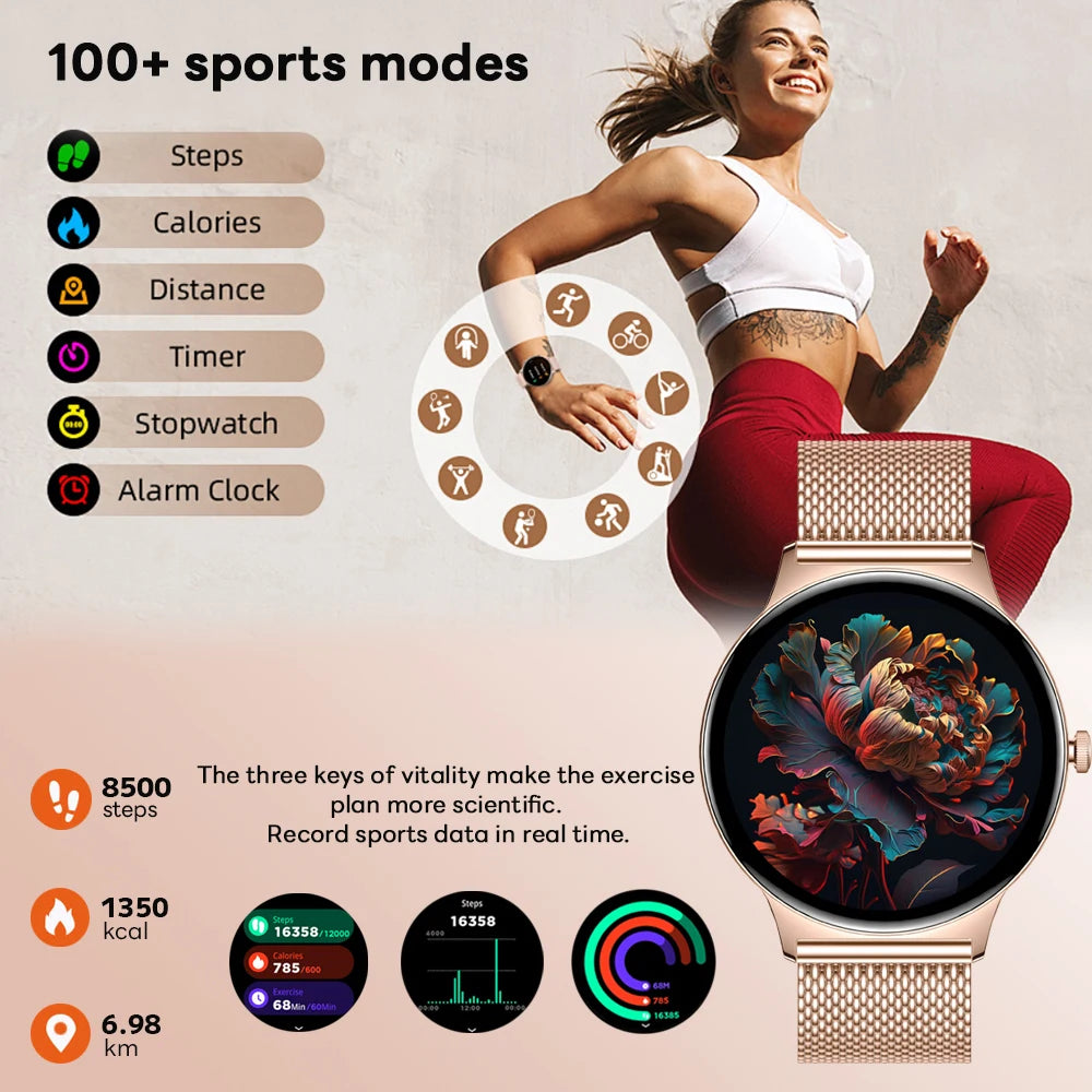 Huawei Ultra Slim AMOLED Smartwatch for Women with BT Call
