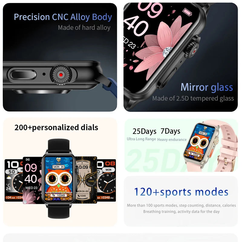 2023 Bluetooth Call Smartwatch with AI Voice & Fitness Tracker