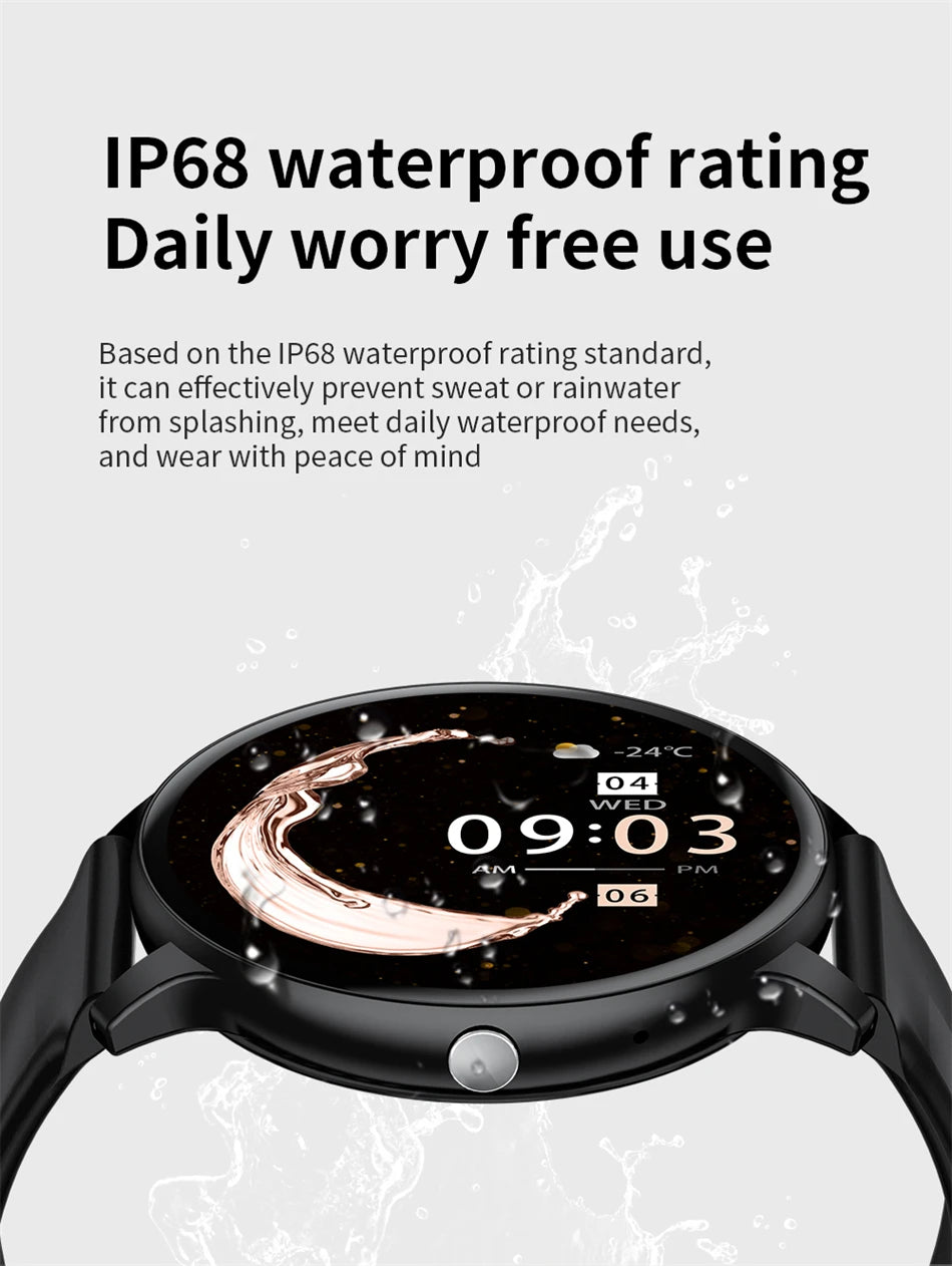 2025 Bluetooth Smart Watch for Women & Men with Fitness Tracker