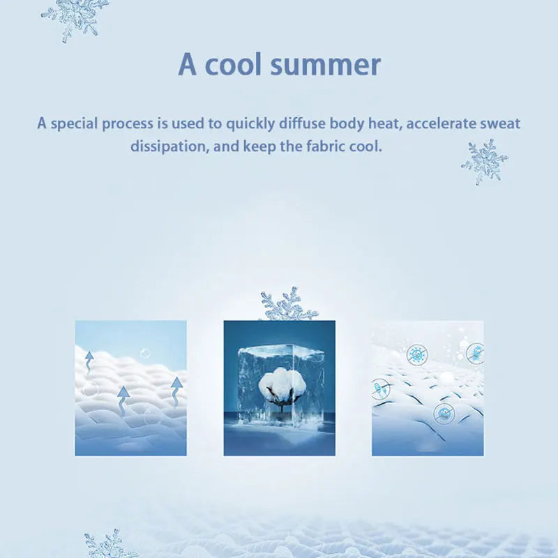 Men’s Summer Ultra-Thin Ice Silk Running Pants