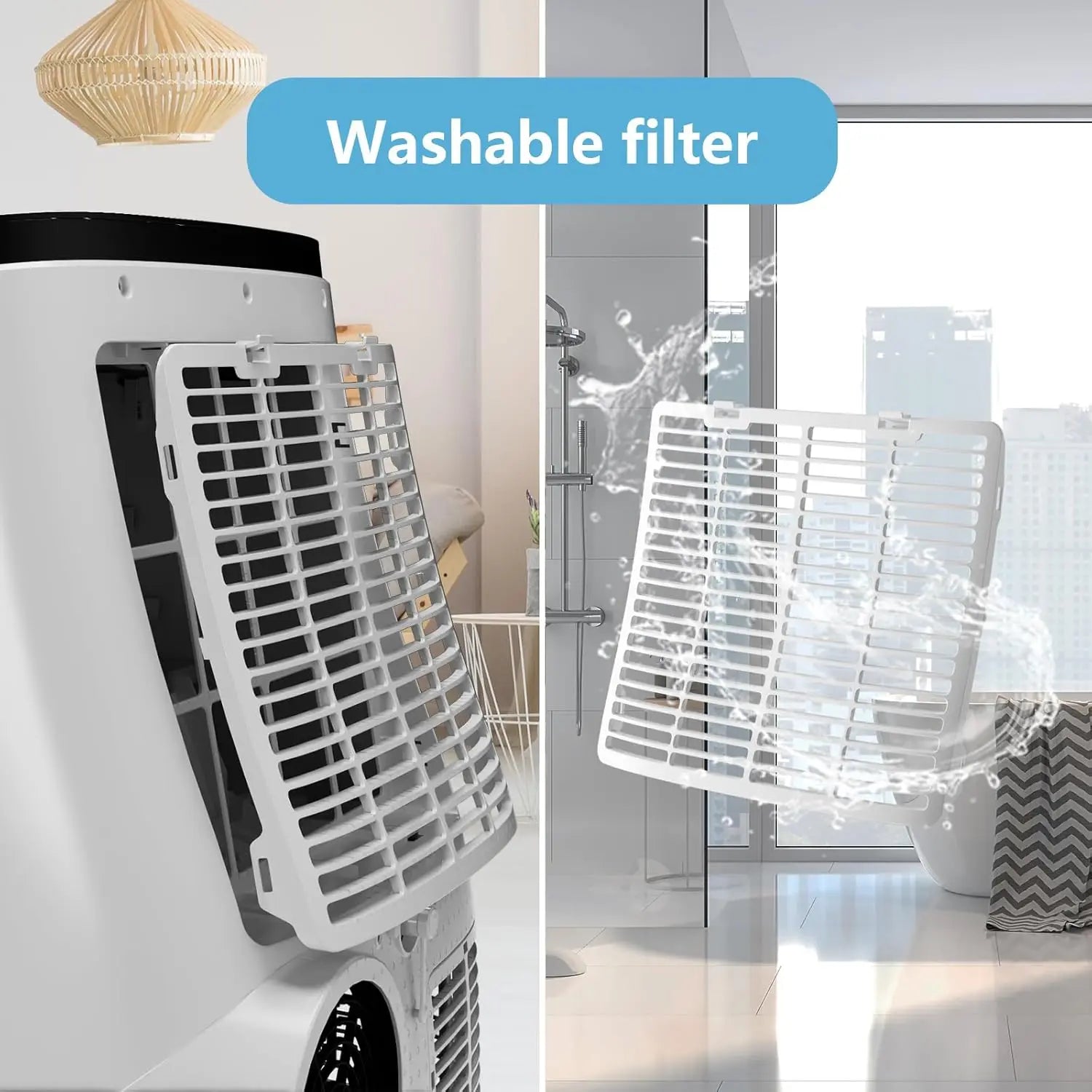 14000BTU Portable Air Conditioner with Dehumidifier & Fan