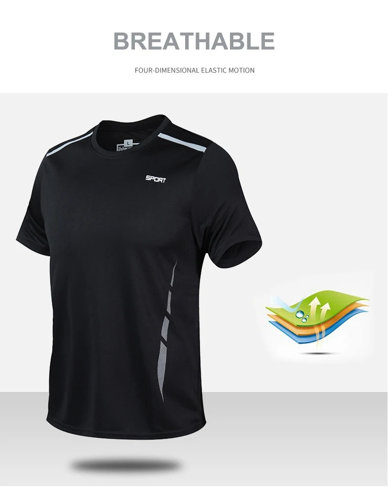 CHRLCK Men’s Quick-Dry Running & Outdoor Sports Set