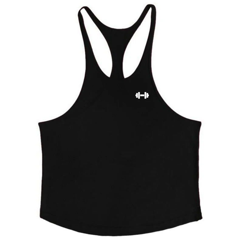 Men’s Cotton Muscle Tank Top – Breathable Y-Back Sleeveless
