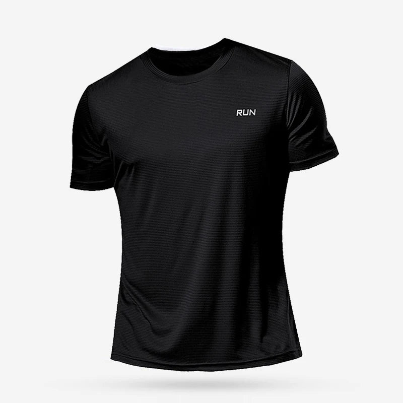 Men’s Quick-Dry Sports Shirt – Compression Fit Gym & Soccer Tee