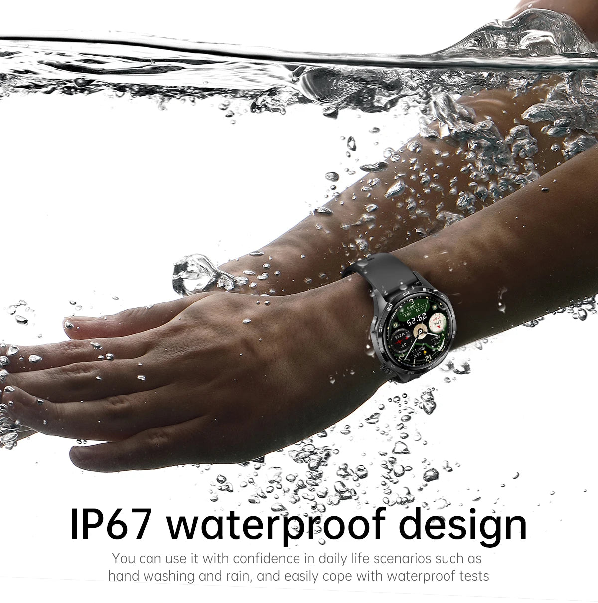 GT5 Pro Smartwatch with AMOLED, GPS, NFC & Bluetooth Call