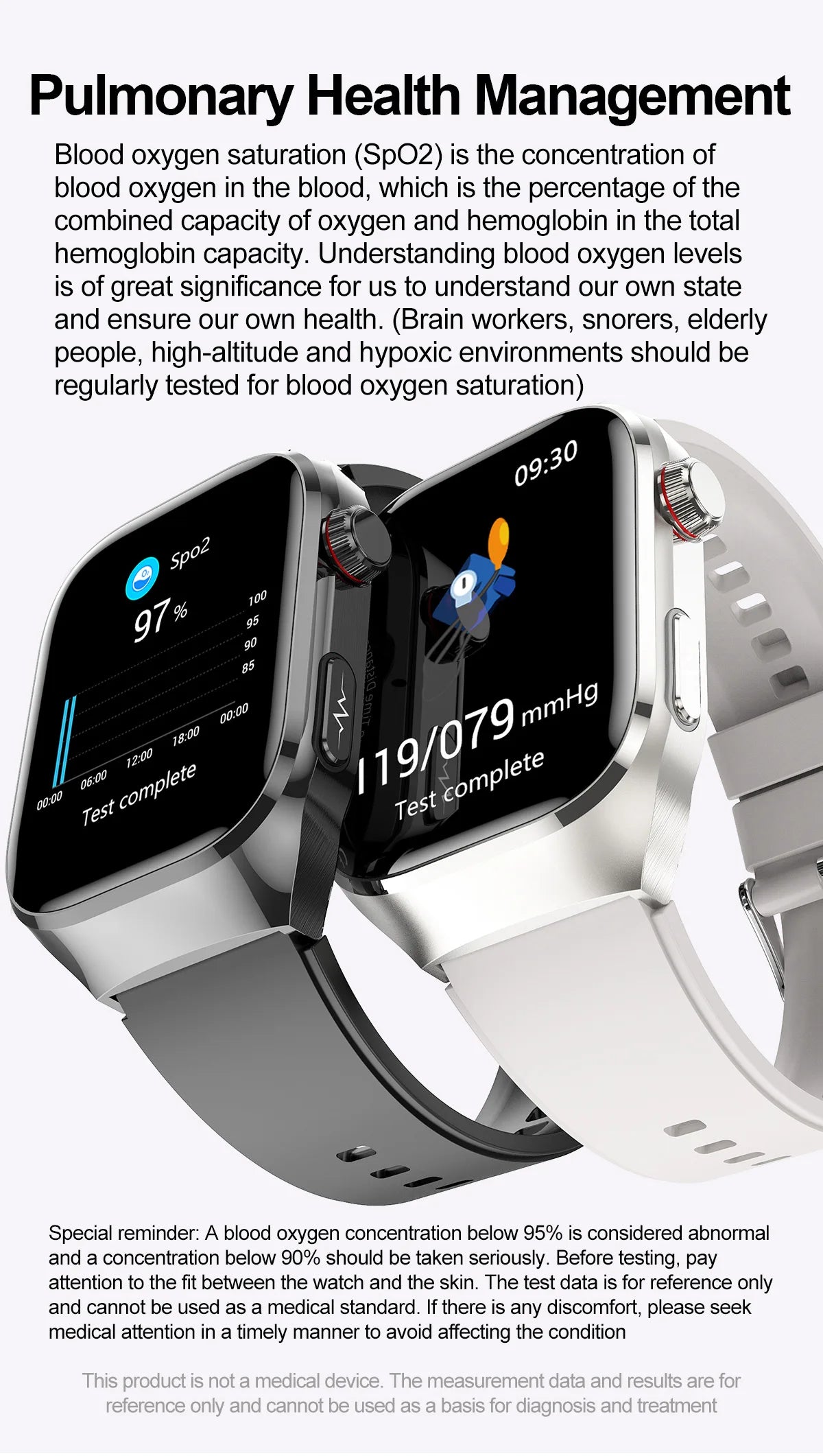 2025 Micro Physical Exam Smartwatch with Uric Acid & Body Fat Monitor