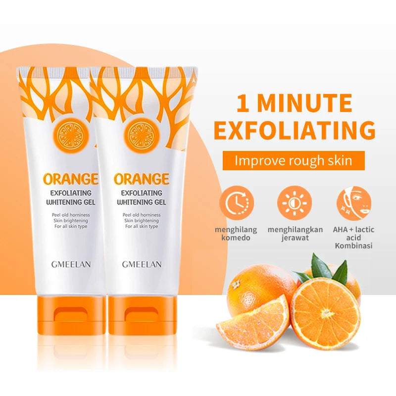 Orange Exfoliating Gel – Brightening & Peeling Moisturizer (50g)