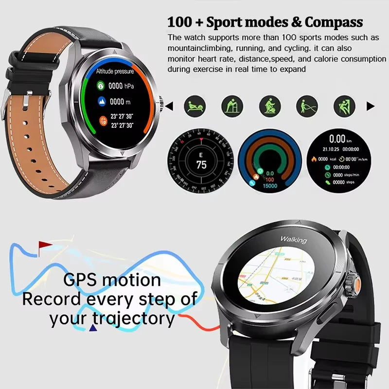 2025 Xiaomi S4 Ultra GPS Smartwatch with AMOLED & NFC