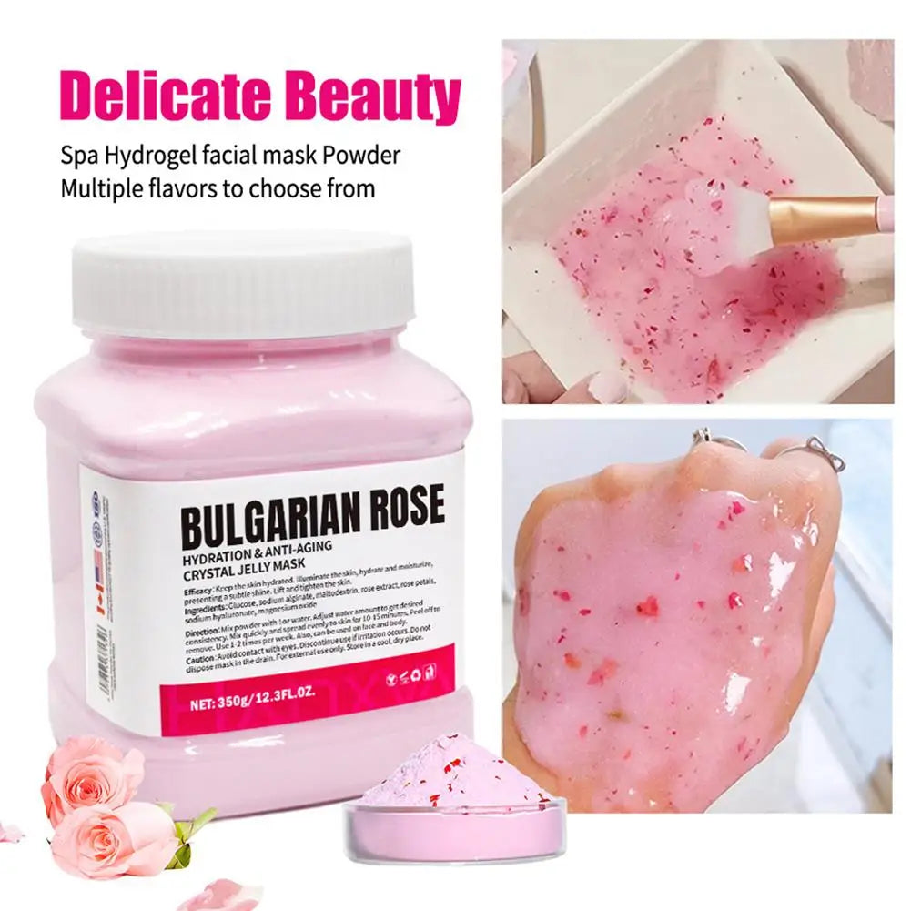 Professional Rose Hydro Jelly Peel-Off Face Mask Powder
