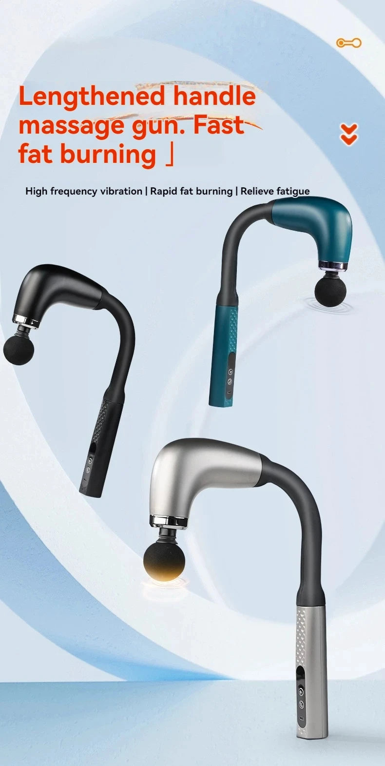 Smart Rechargeable Handheld Massage Gun Hammer
