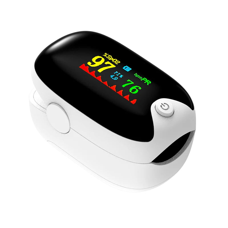 Medical Finger Pulse Oximeter – Oxygen & Heart Rate Monitor for All Ages