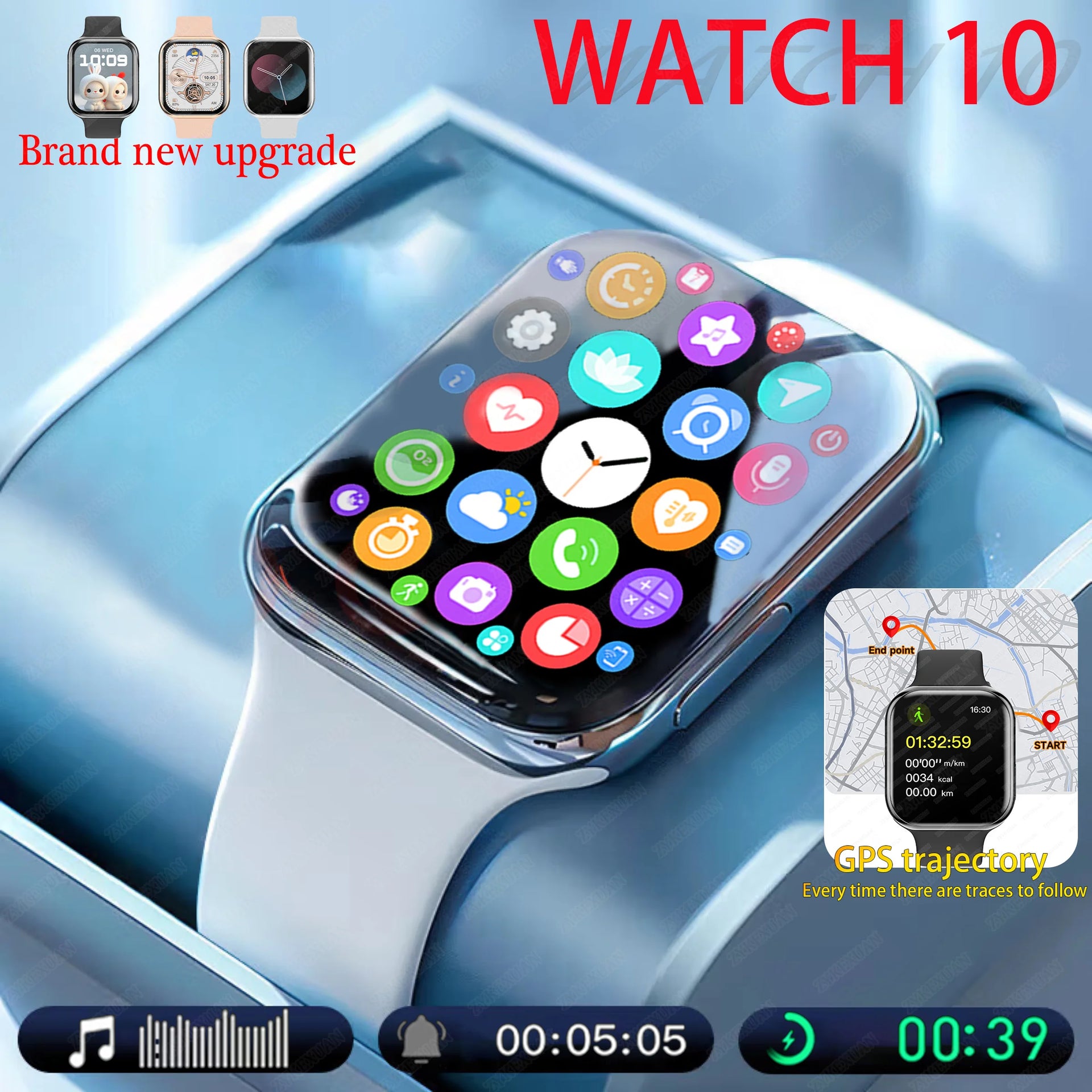 IW10 Series Smartwatch with GPS & Bluetooth Call for Android/iOS