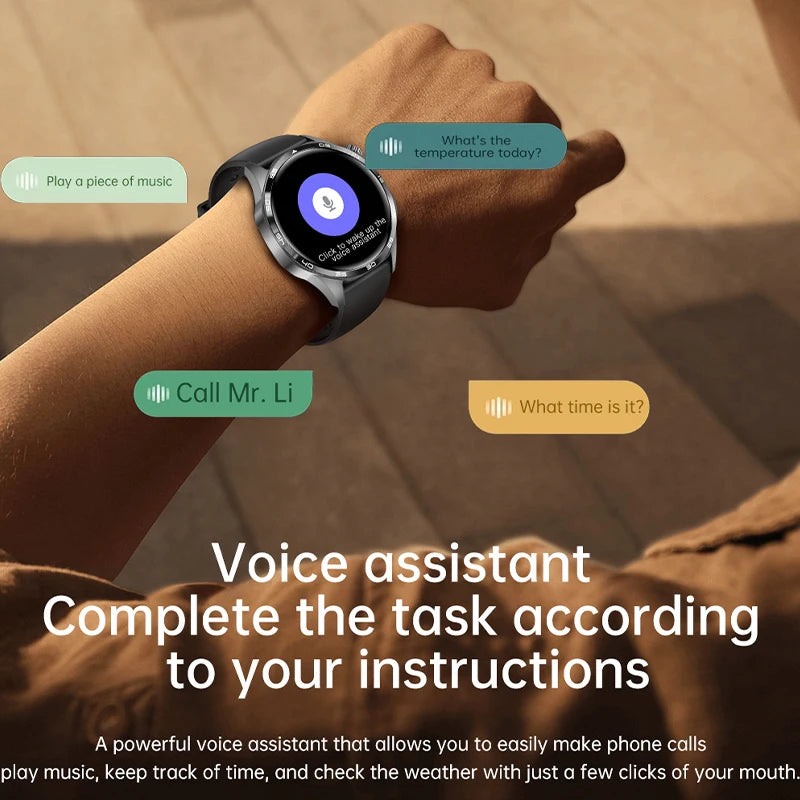 GT5 Pro Smartwatch with AMOLED, GPS, NFC & Bluetooth Call