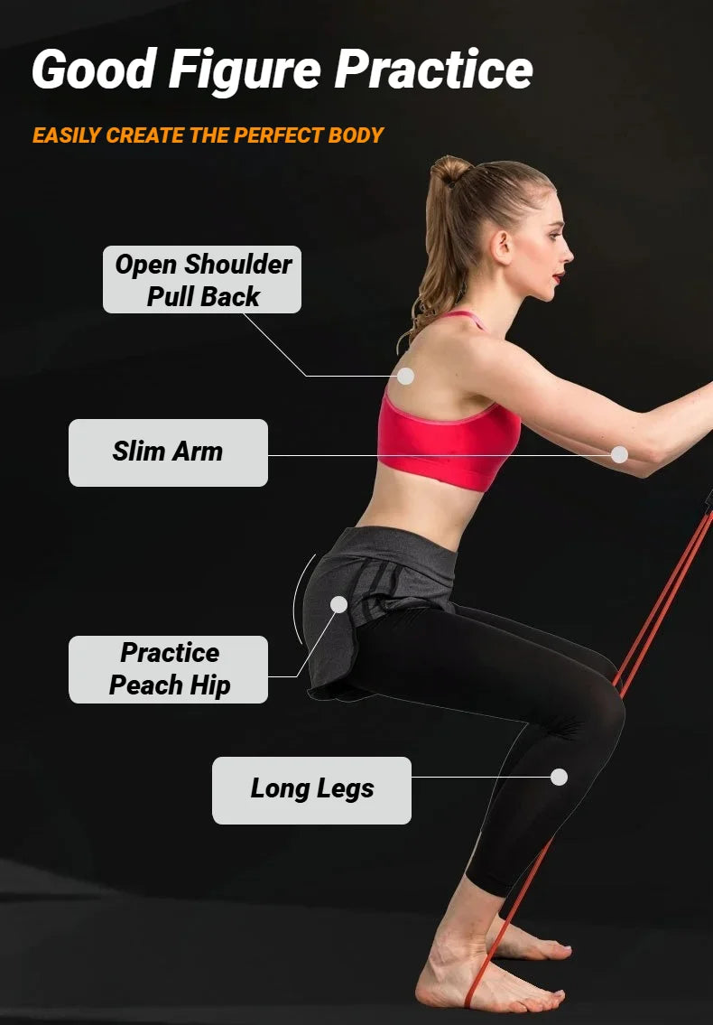 Resistance Bands with Handles – 5-Level Home Workout Set