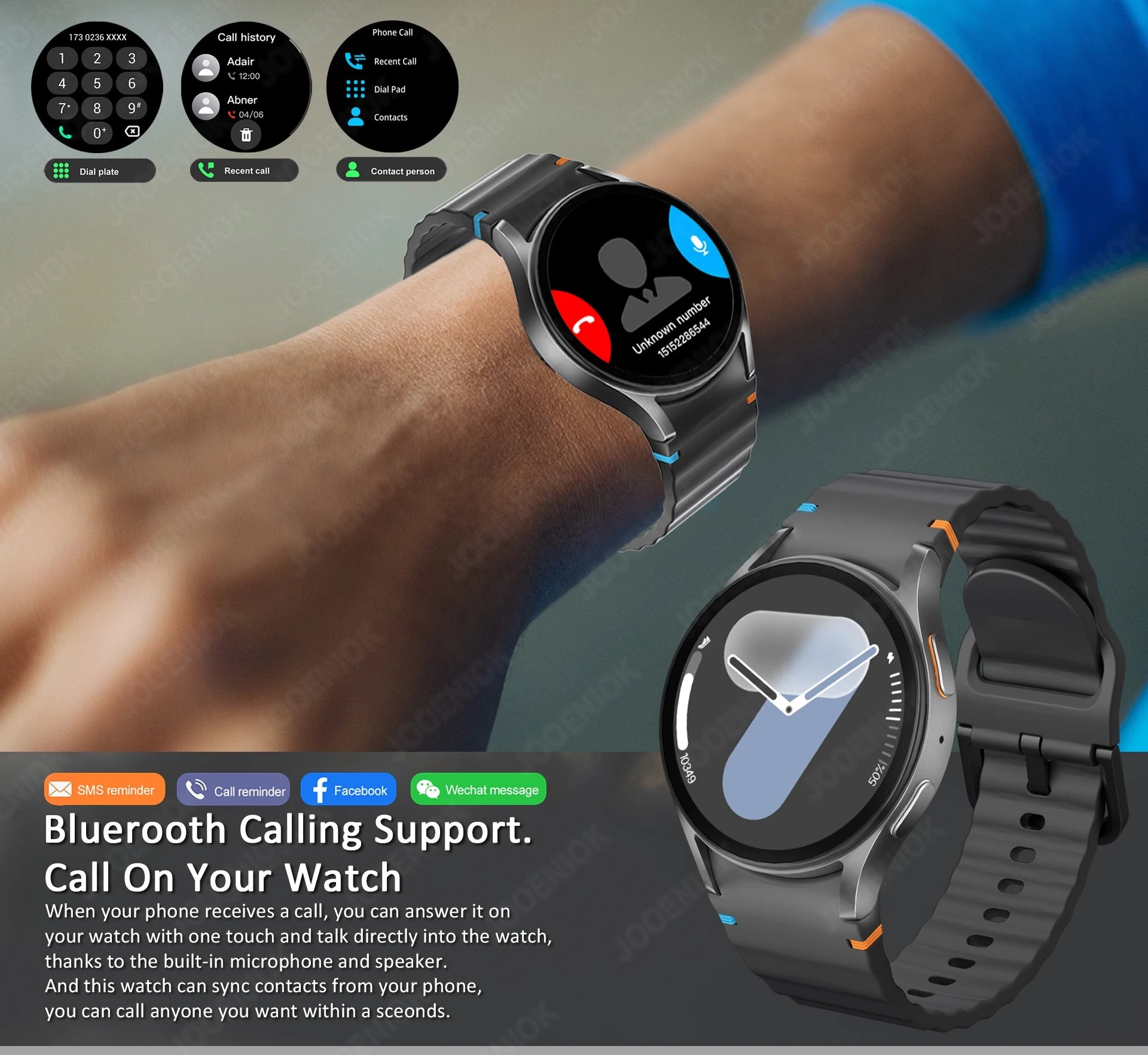 Galaxy Watch 7 Smartwatch with AMOLED Screen & Bluetooth Call
