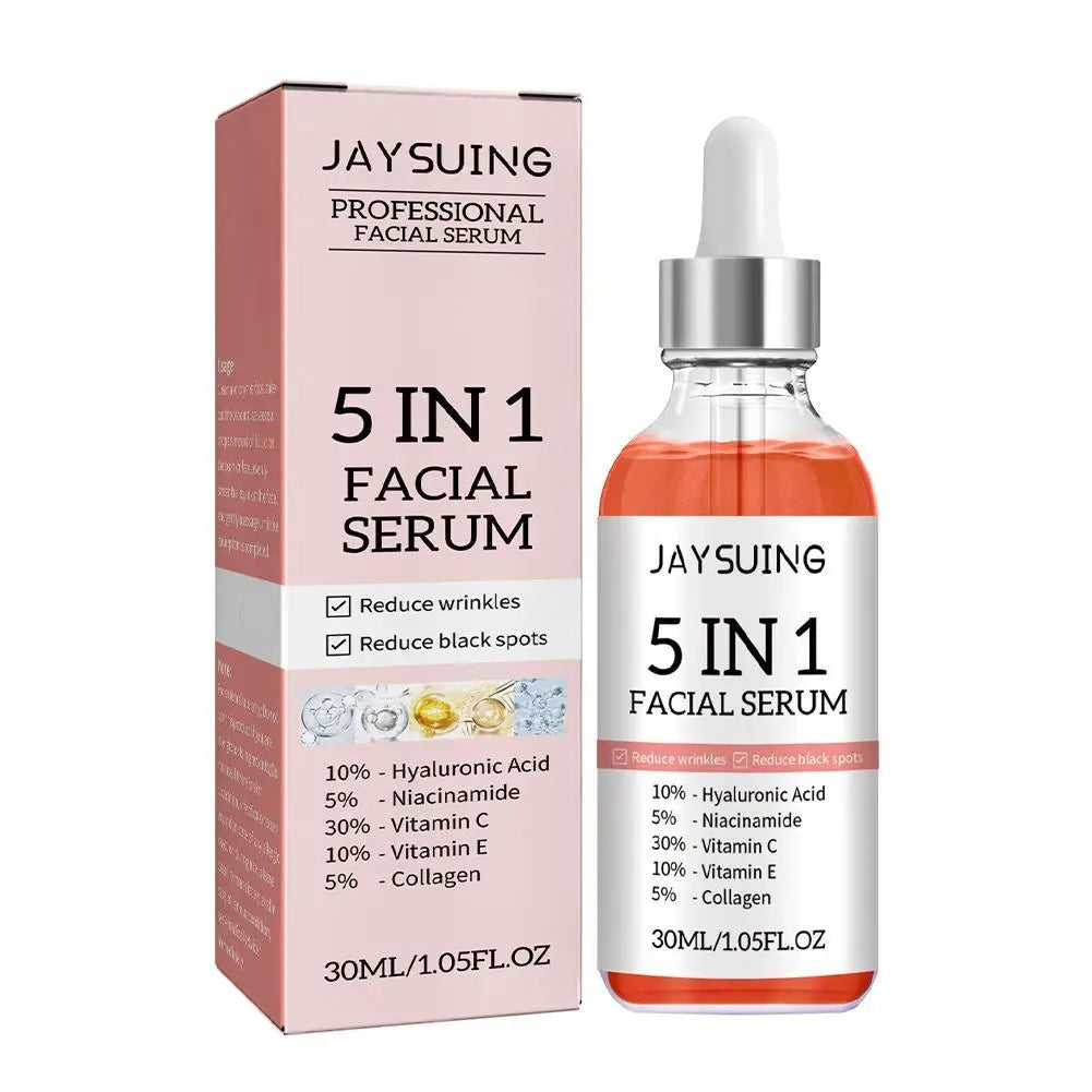 5-in-1 Hyaluronic Acid Vitamin C Collagen Face Serum