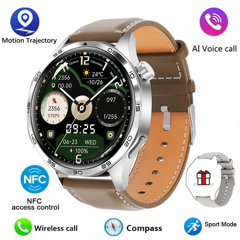 GT5 Pro Smartwatch with AMOLED, GPS, NFC & Bluetooth Call