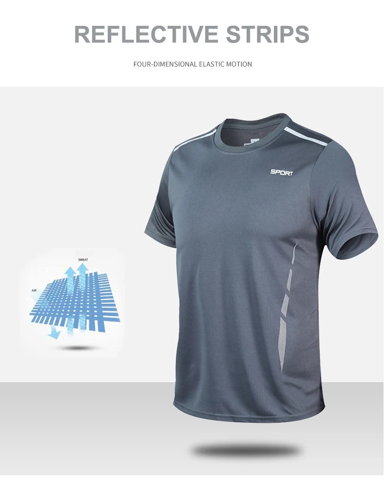 CHRLCK Men’s Quick-Dry Running & Outdoor Sports Set