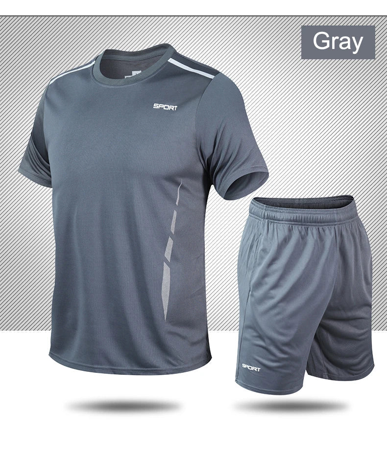 CHRLCK Men’s Quick-Dry Running & Outdoor Sports Set