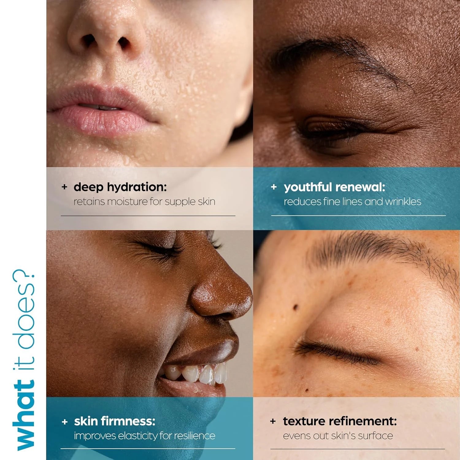 2pcs Hyaluronic Acid Deep Moisturizing Facial Essence