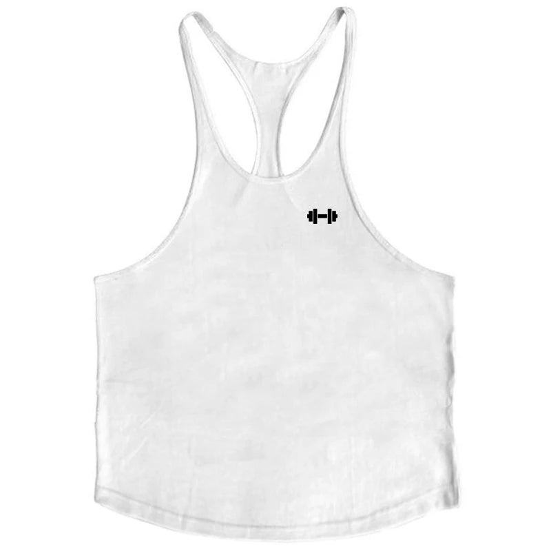 Men’s Cotton Muscle Tank Top – Breathable Y-Back Sleeveless