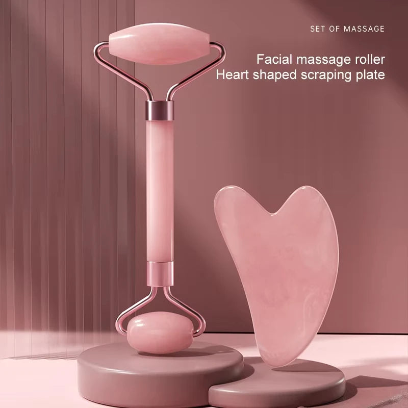 Resin Facial Roller & Scraping Tool – Face, Neck, Eye Massage