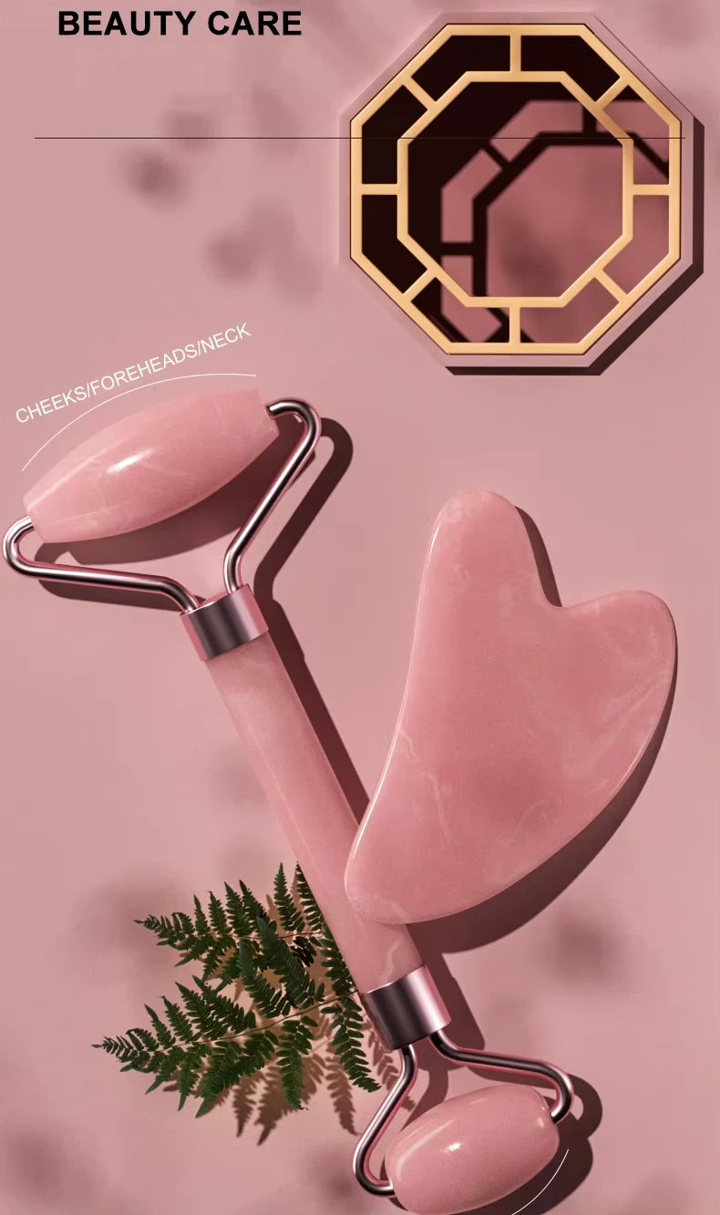 Resin Facial Roller & Scraping Tool – Face, Neck, Eye Massage