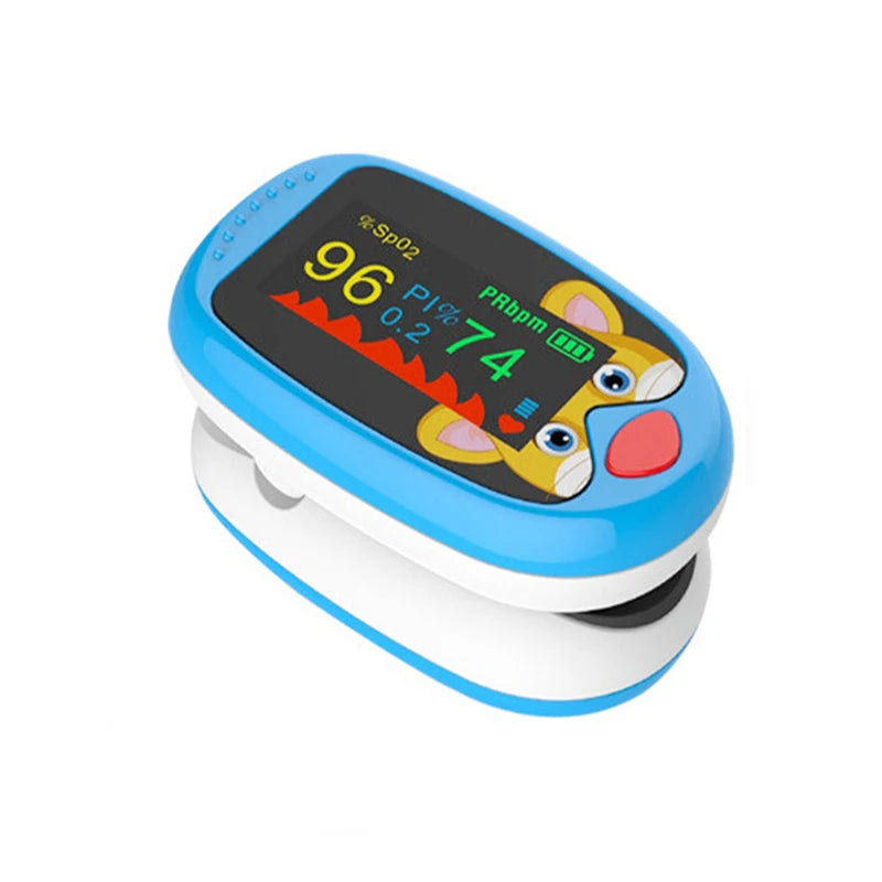 AiQUE Pediatric Finger Pulse Oximeter – Child & Baby SpO₂ Monitor