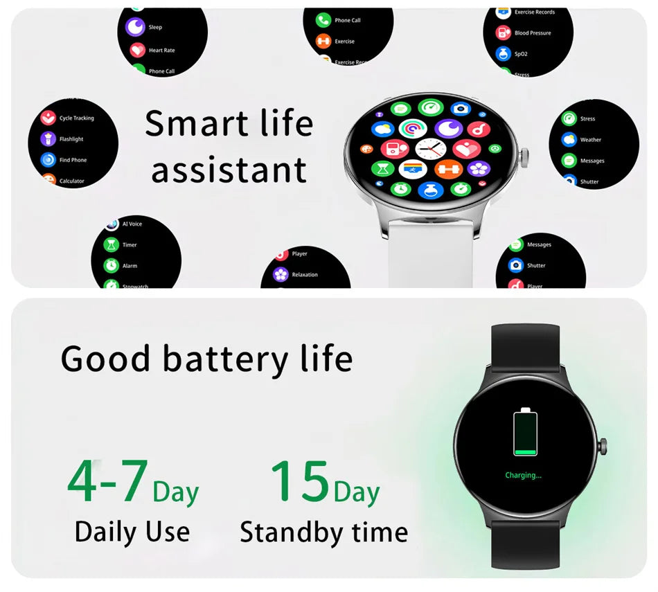 Huawei Ultra Slim AMOLED Smartwatch for Women with BT Call