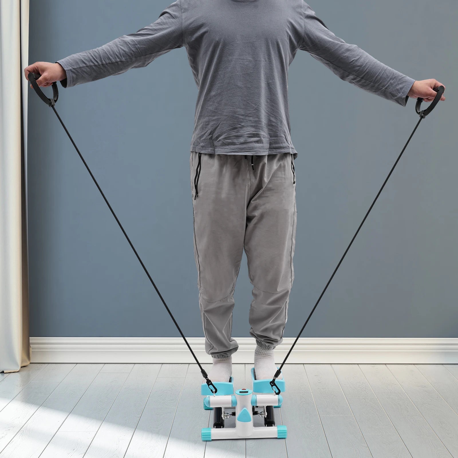 Portable Mini Fitness Stepper for Home & Office Workout