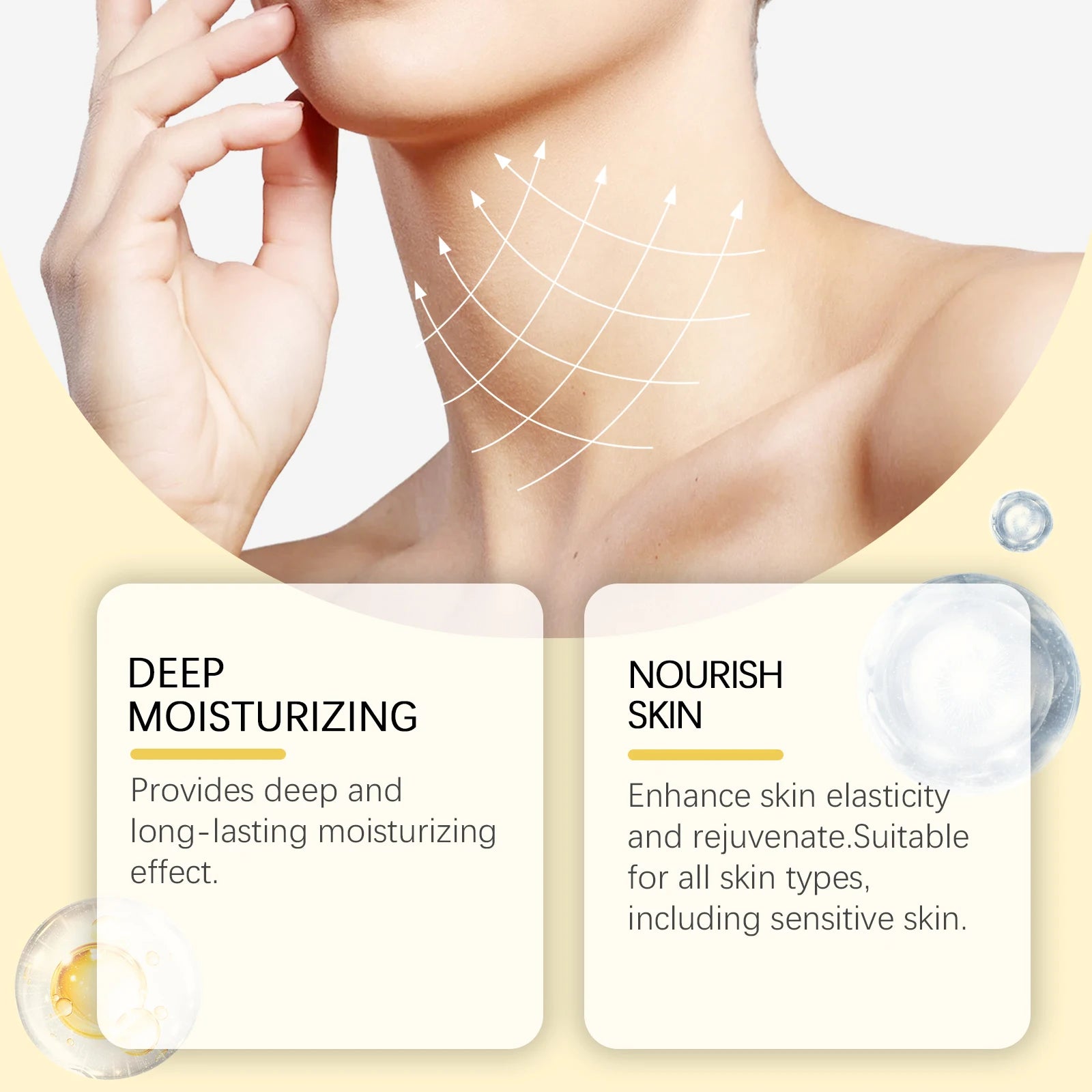 Bee-Venom Neck Care Stick with Collagen for Lift & Moisturizing